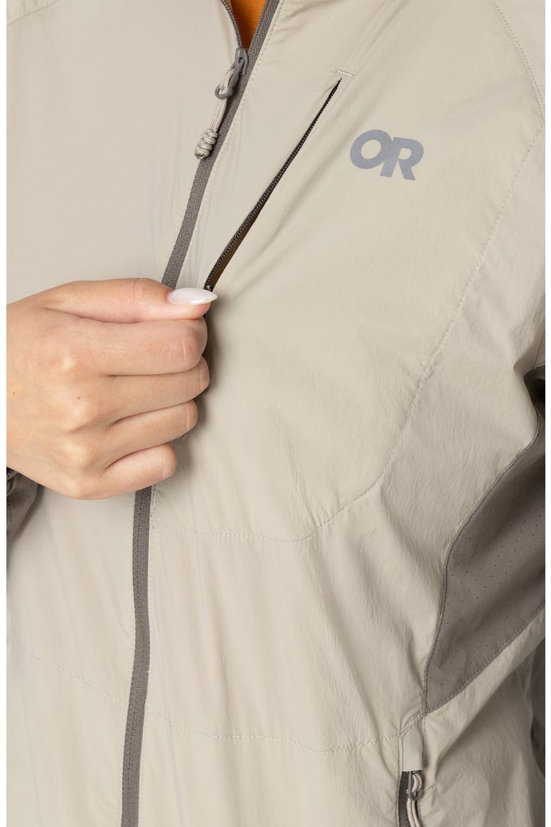 Deviator Wind Jacket, Alternate, color, PRO KHAKI/ GRAVEL