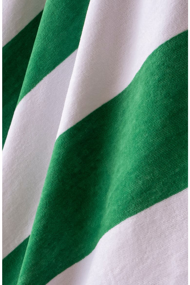 Stripe Beach Towel, Alternate, color, GREEN