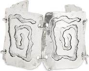 Karine Sultan Spiral Plate Bracelet