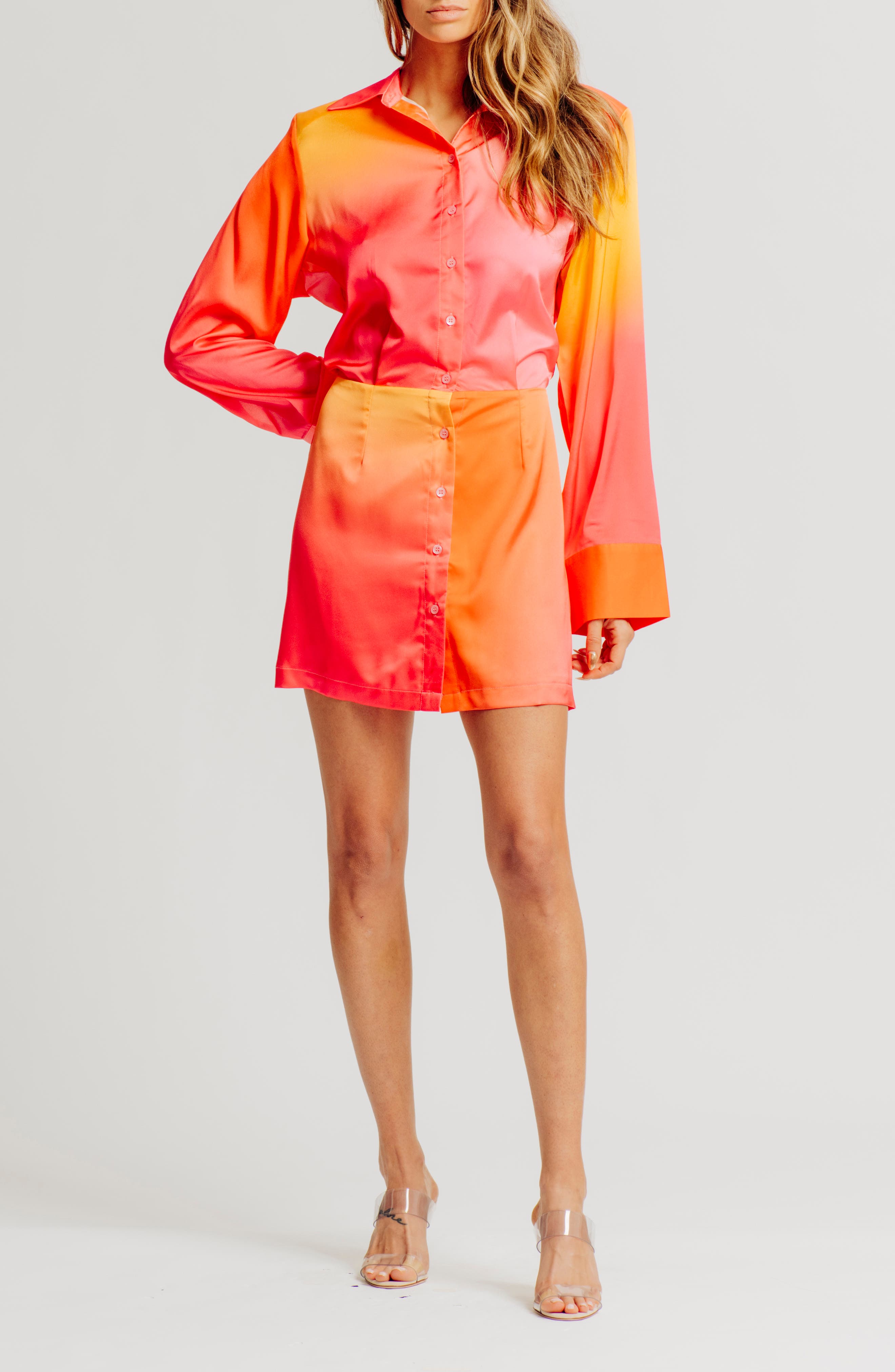Jones Long Sleeve Shirtdress