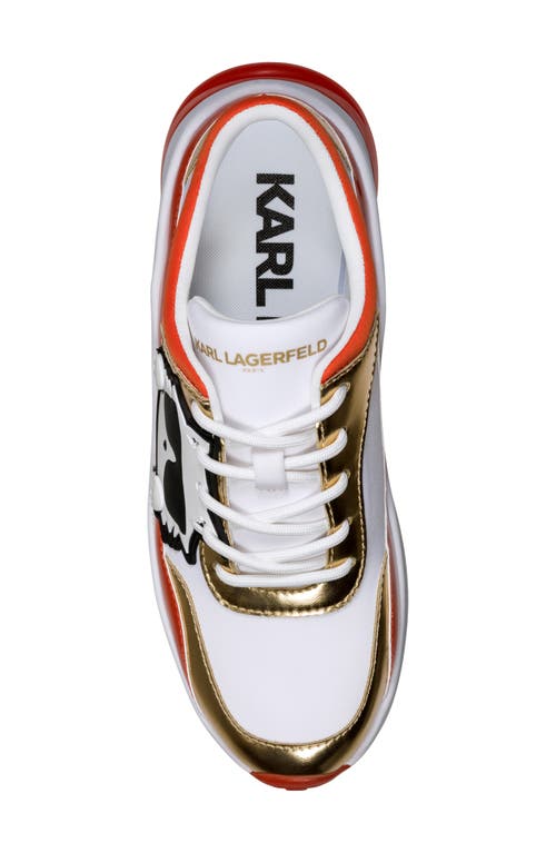 Karl Lagerfeld Paris Coty Sneaker In Multi