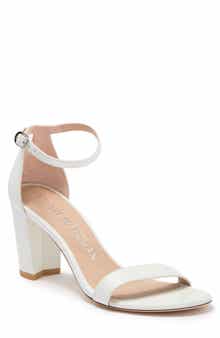 Stuart Weitzman NearlyNude Ankle Strap Sandal