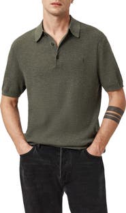 AllSaints Aubrey Ribbed Polo