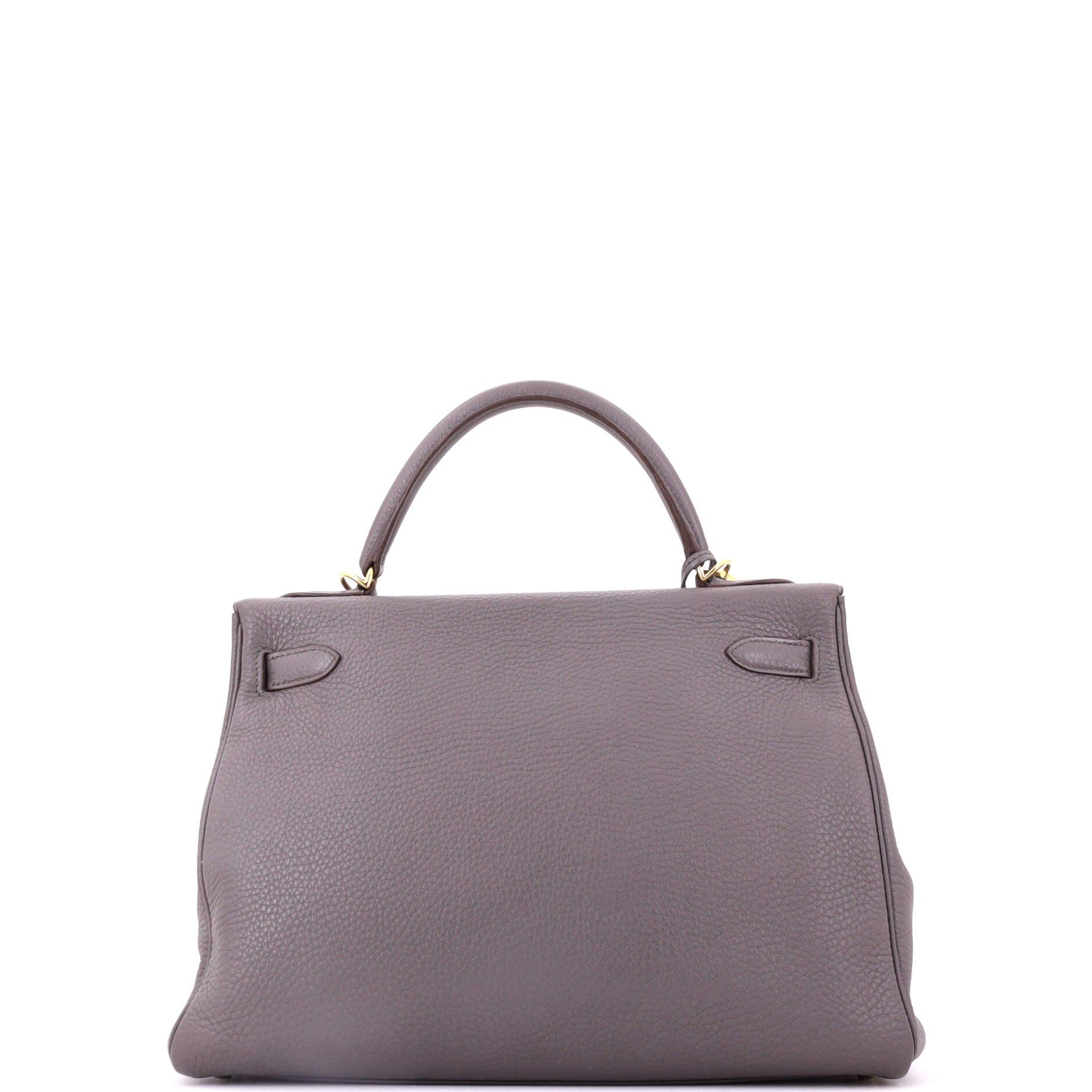 Kelly Handbag Grey Togo with Gold Hardware 32, Alternate, color, Grey