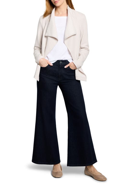 Nic + Zoe Nic+zoe Lounge Around Moto Jacket In Neutral