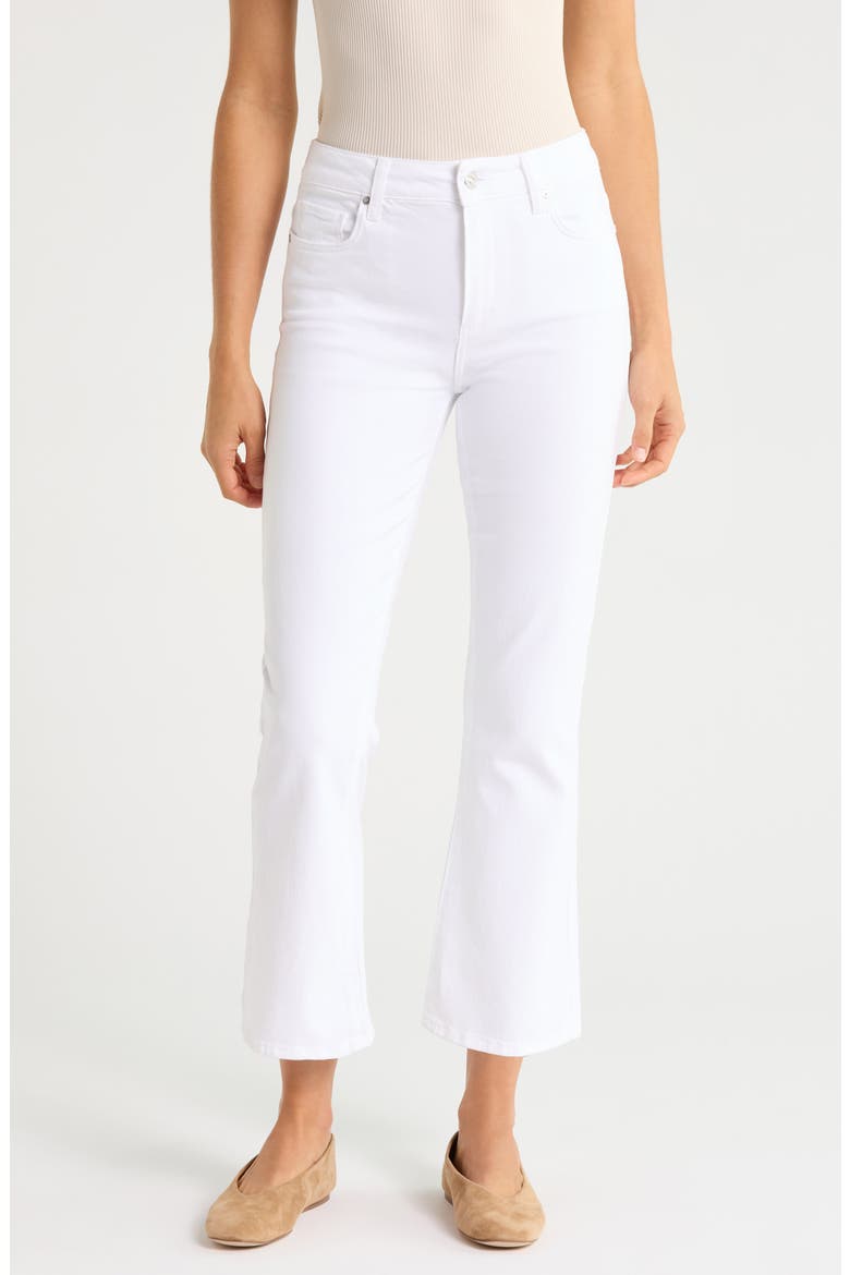 Mason Cropped Bootcut Jeans, Main, color, RADIANT WHITE