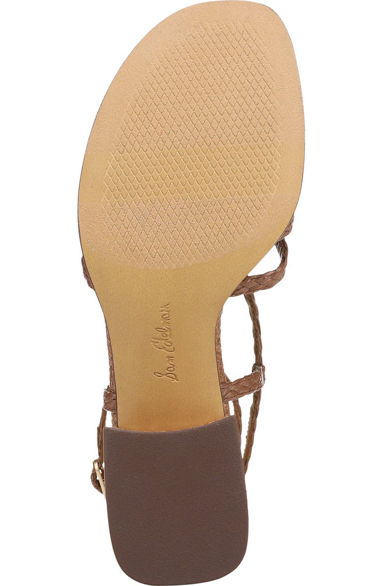 Sam Edelman Fletcher Ankle Strap Sandal, Alternate, color, Rich Cognac