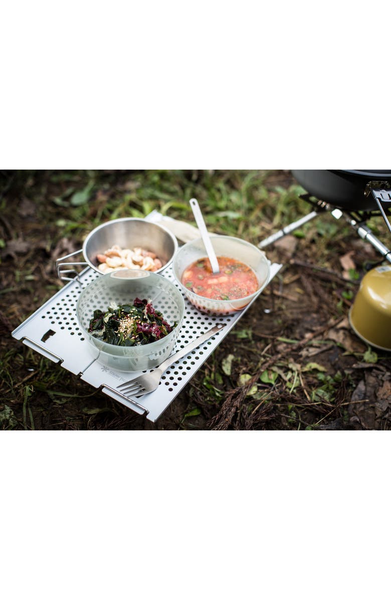 Snow Peak Titanium Fork & Spoon Set, Alternate, color, 