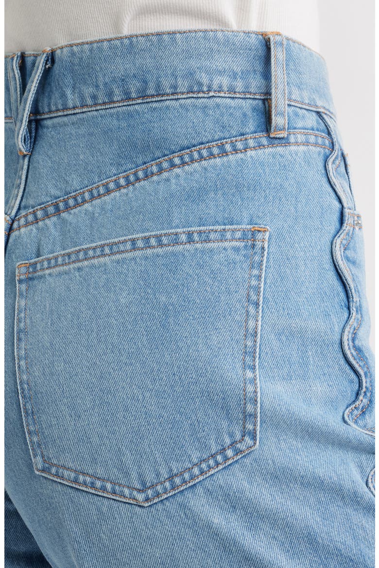 Taylor Crop Wide Leg Jeans, Alternate, color, NOVA
