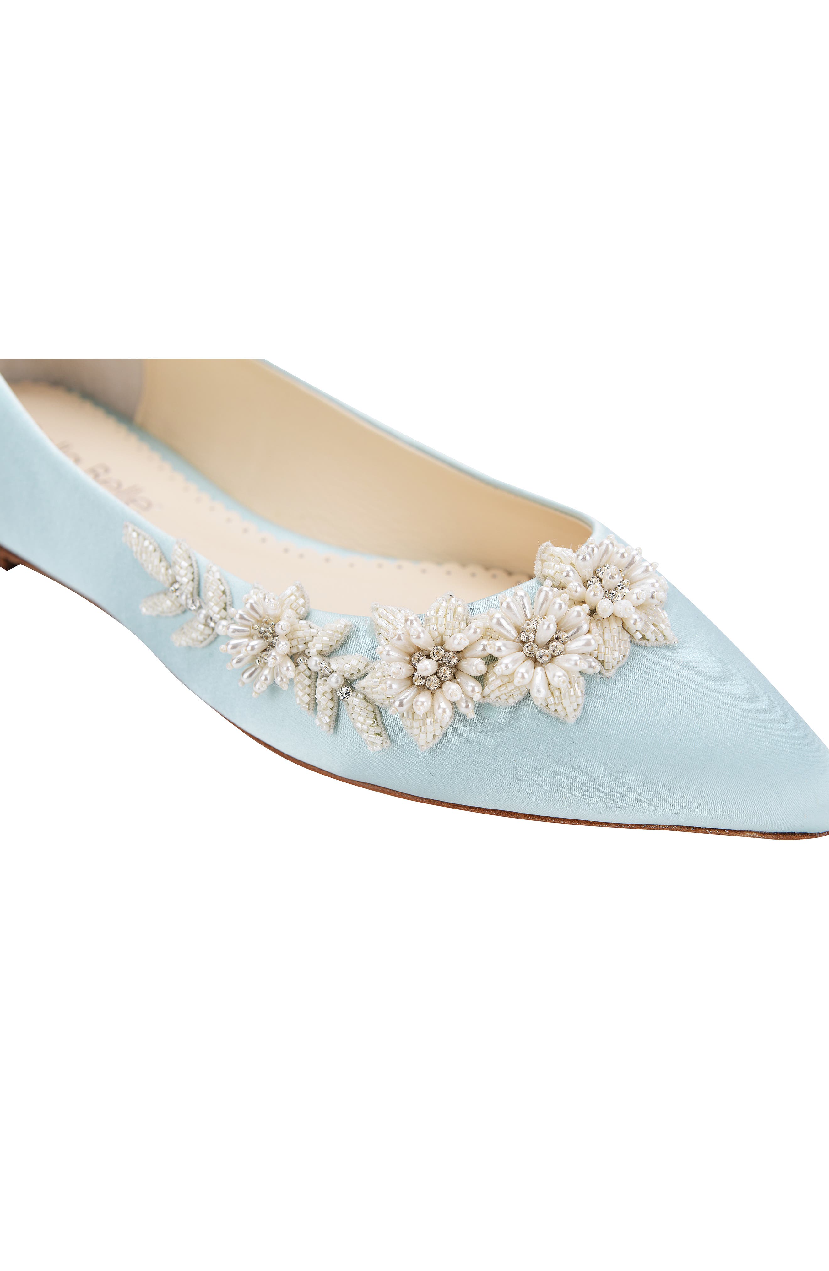 Bella Belle Daisy Embellished Ballet Flat, Alternate, color, 