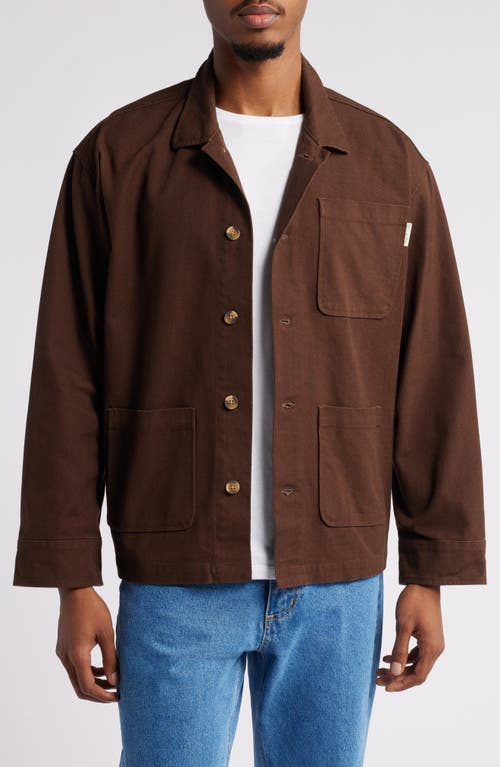 Museum of Peace & Quiet Cotton Chore Jacket in Brown 