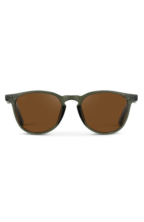 Rowan - 52mm Round Polarized Sunglasses