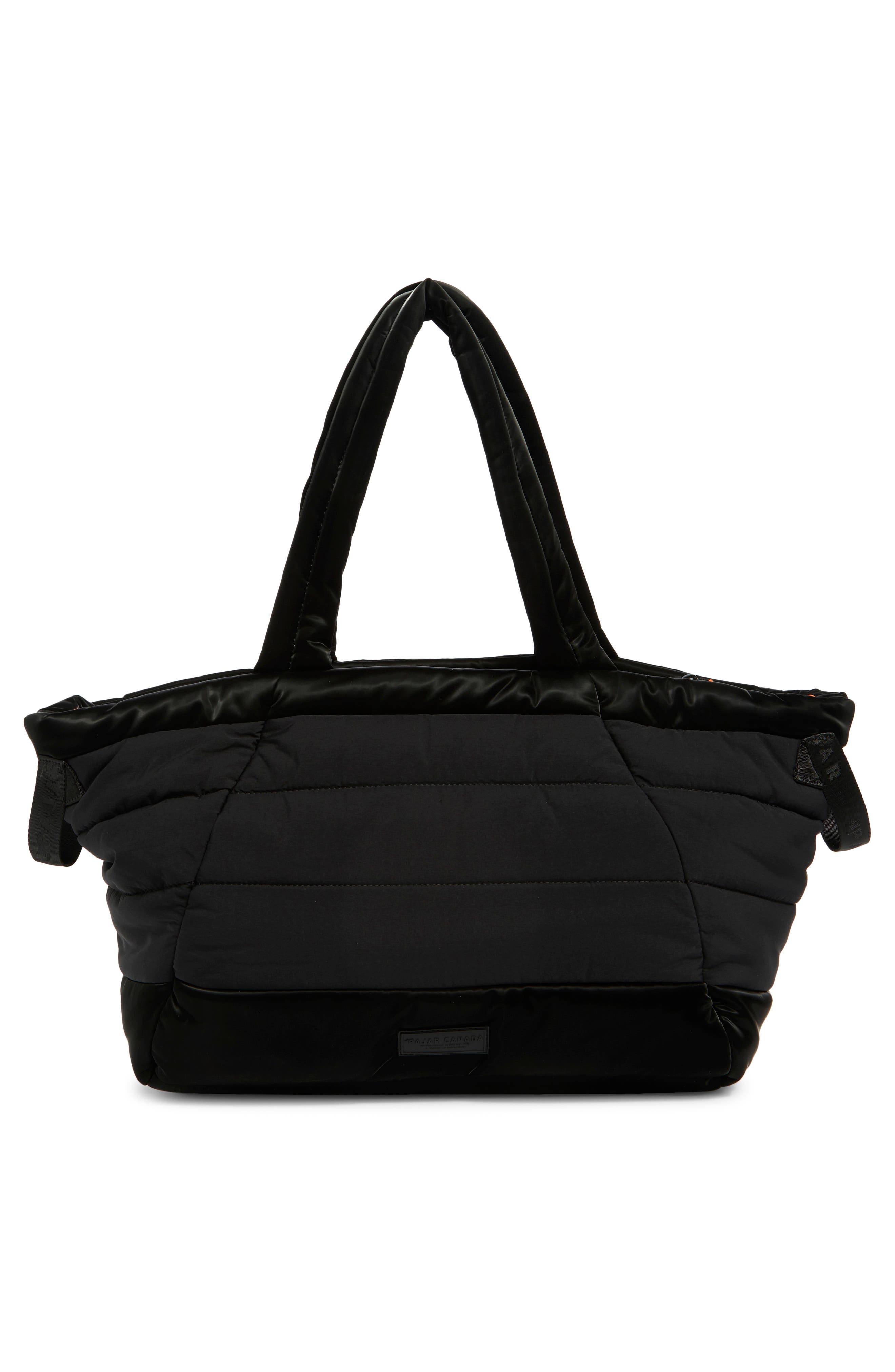 Pajar Celion Puffy Tote, Alternate, color, Black