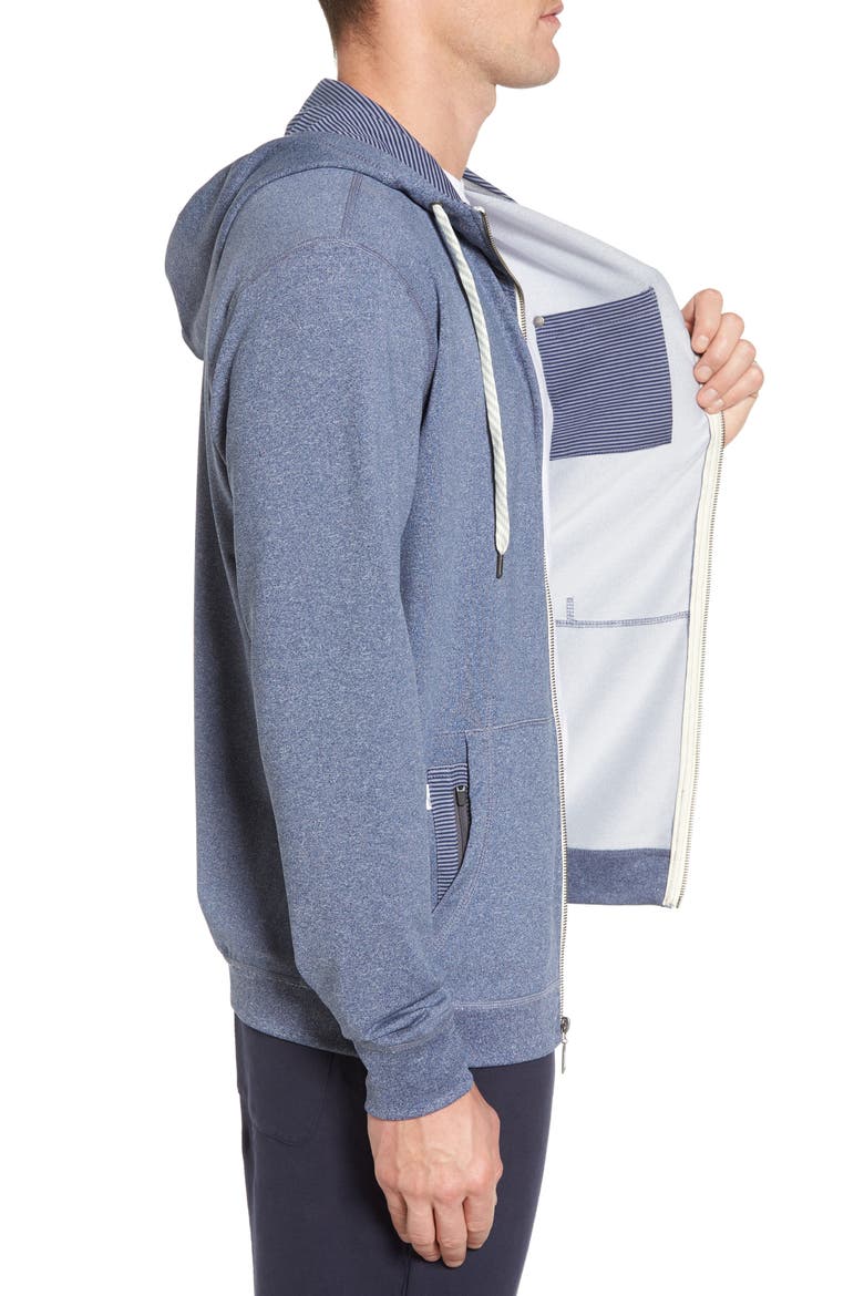 Movement Zip Hoodie, Alternate, color, HEATHER NAVY