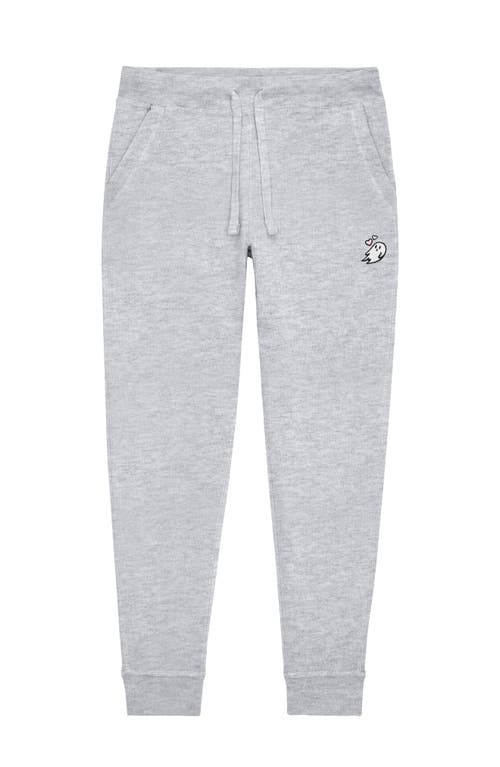 Dalix Womens Heartly Ghost Midweight Fleece Jogger Pant