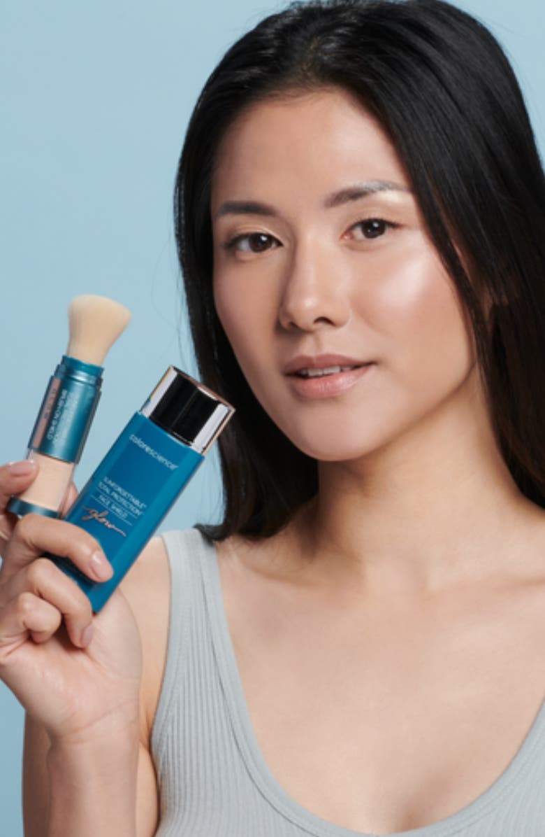 Colorescience Sunforgettable<sup
®</sup
Total Protection<sup
™</sup
Brush-On Shield SPF 50 Sunscreen, Alternate, color, Glow