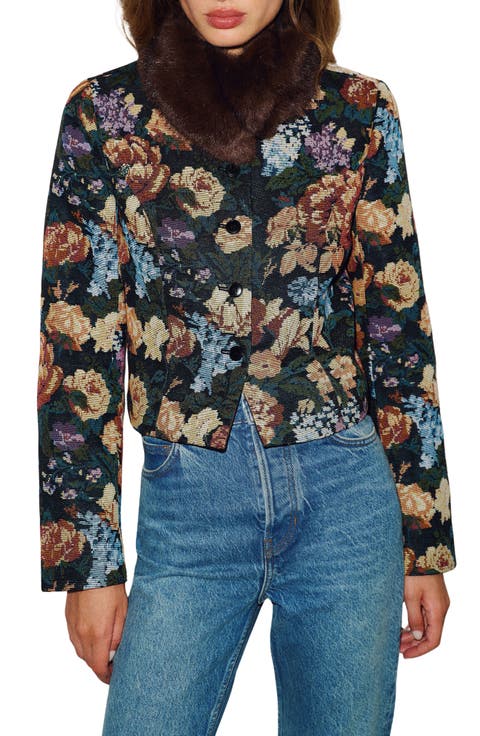 Matilda Faux Fur Trim Jacket