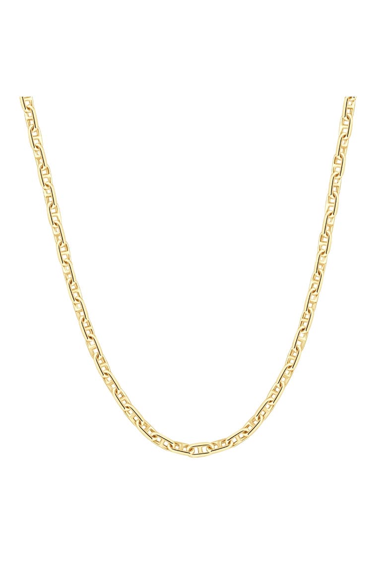 14k Gold Marine Women's 24" Chain Necklace 22 Grams 5.5mm Thick, Main, color, 14k Yellow Gold