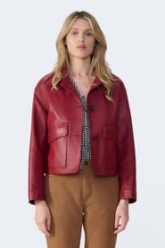 FURNIQ UK Ella Leather Jacket