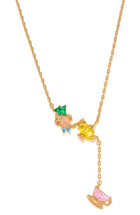 x Disney Alice in Wonderland Y-Necklace