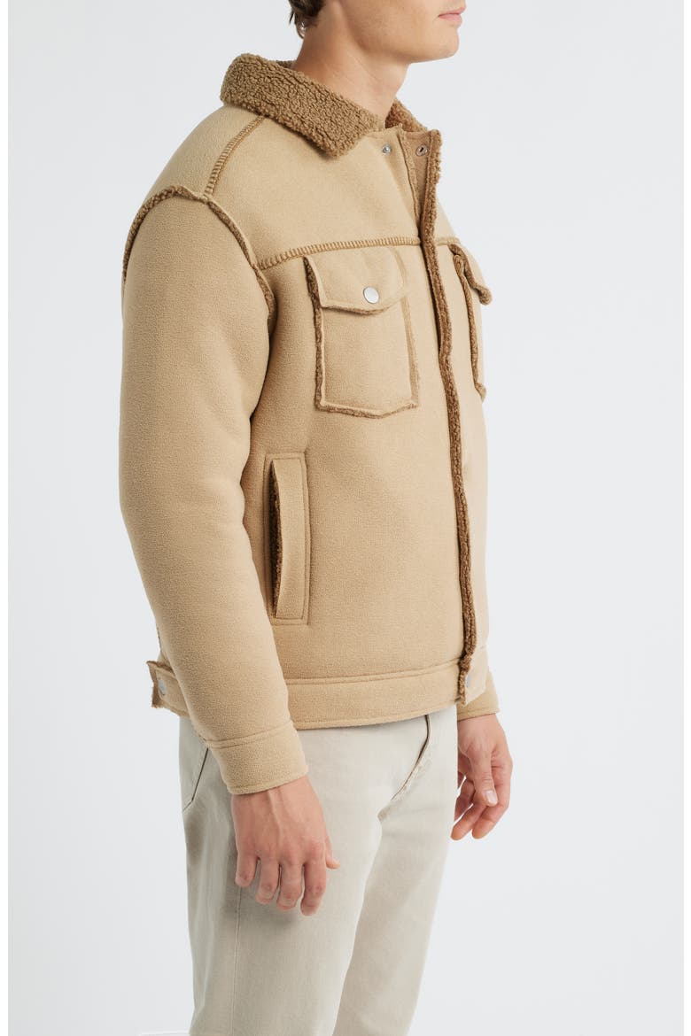 Janson UGGfluff Jacket II, Alternate, color, SAND