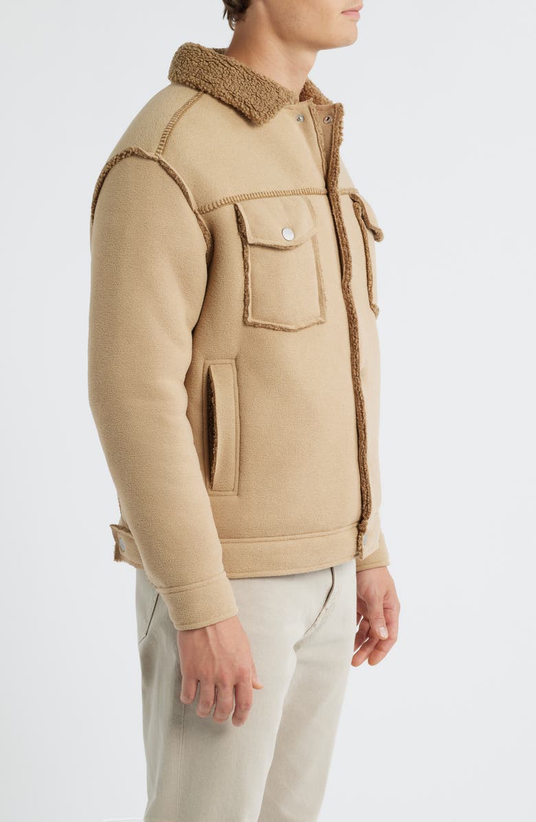 UGG<sup>®</sup> Janson UGGfluff Jacket II, Alternate, color, Sand