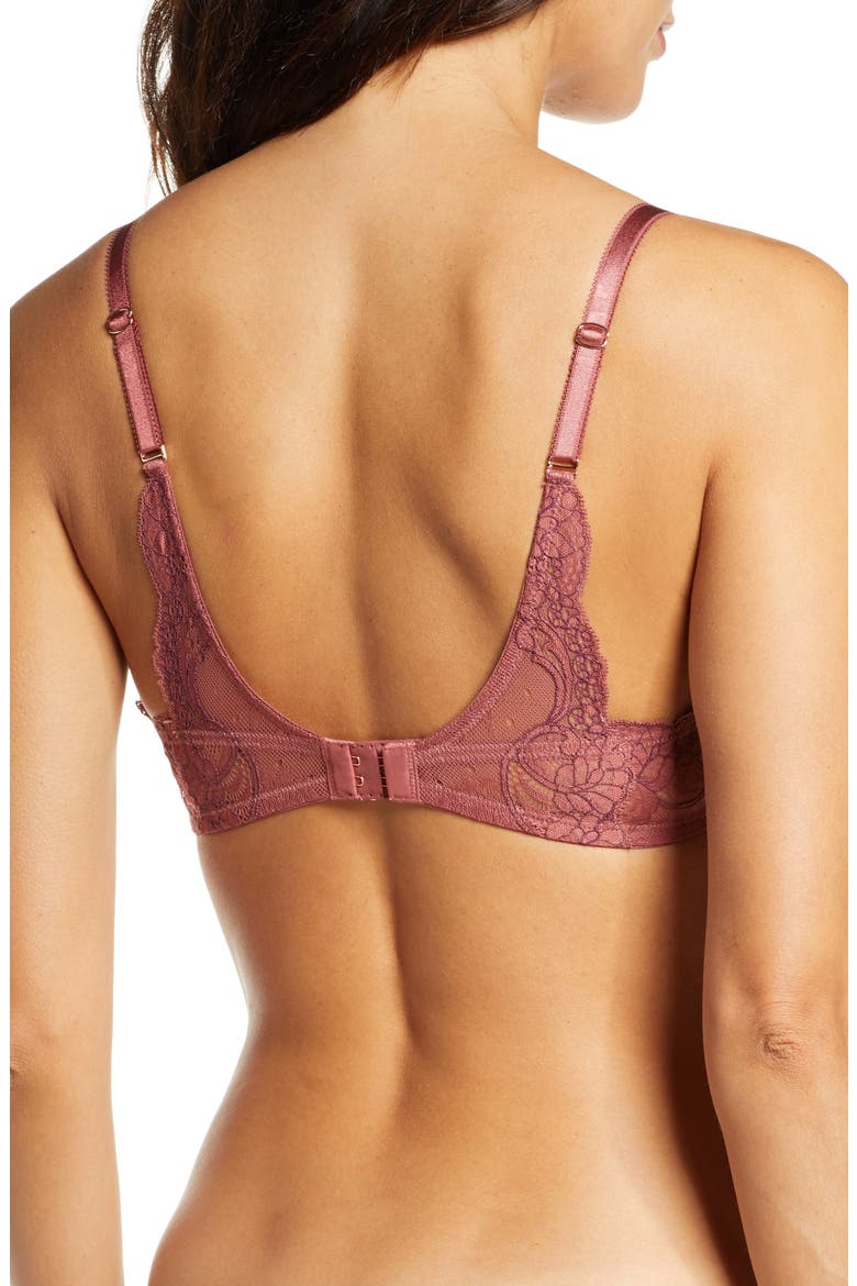 Honey Multi-Way T-Shirt Bra, Alternate, color, ROSEBUD/ SPICED PLUM