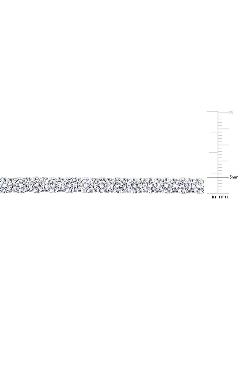 Julianna B. Cubic Zirconia Tennis Bracelet, Alternate, color, Sterling Silver