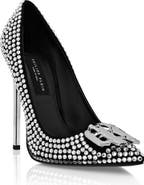 PHILIPP PLEIN Strass High Plein Heels Decollete Gothic Plein Women