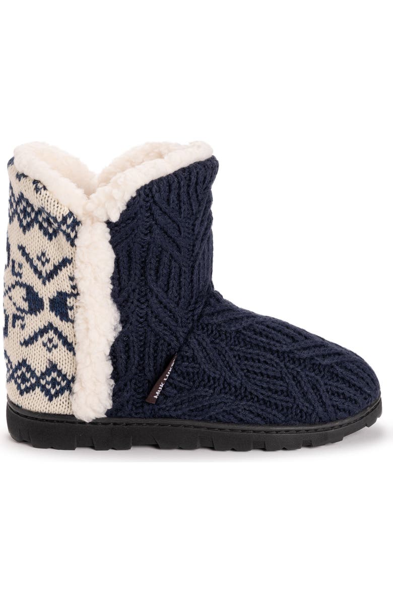 MUK LUKS Cheyenne Indoor/Outdoor Slipper, Alternate, color, Dark Sapphire