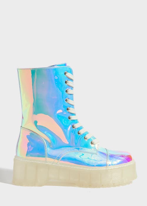SPARKL SPARKL ELLE COMBAT BOOT 