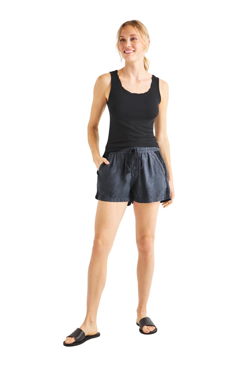 Splendid Ciara Twist Neck Tank Top, Alternate, color, 