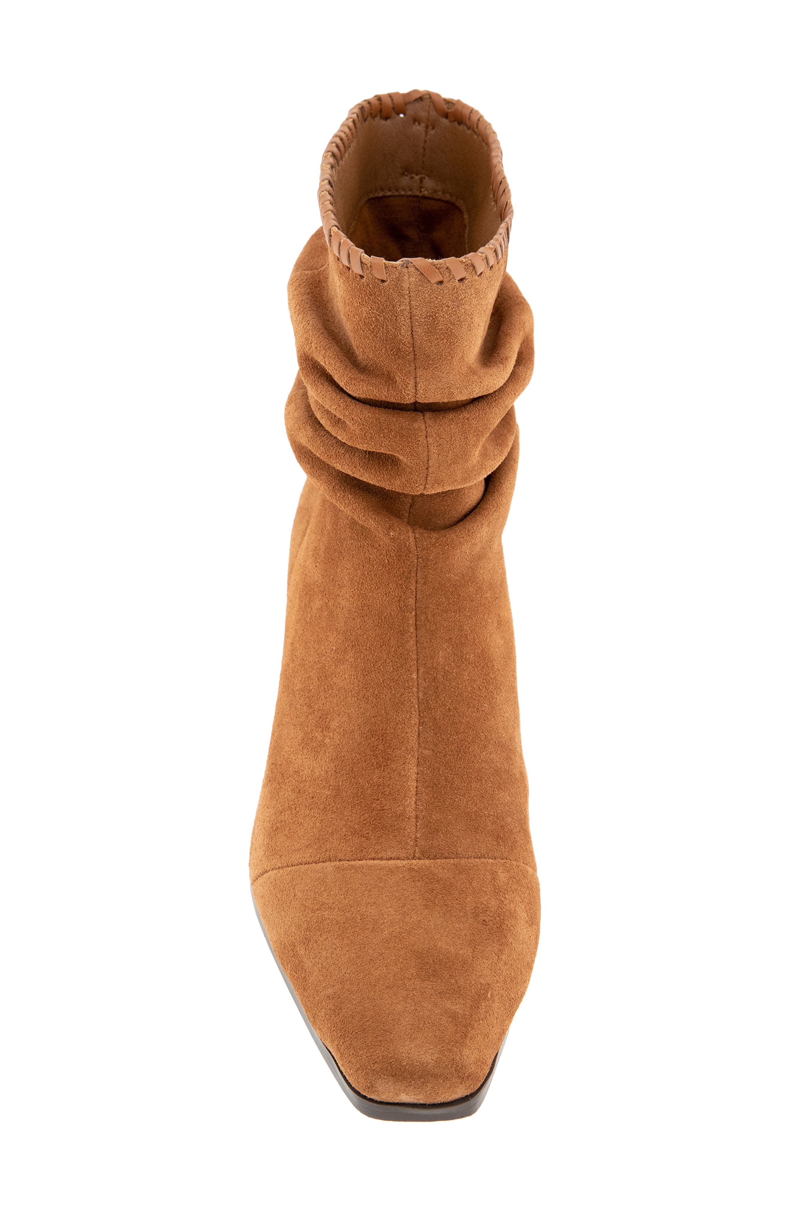 Jose Cap Toe Slouch Bootie, Alternate, color, CARAMEL