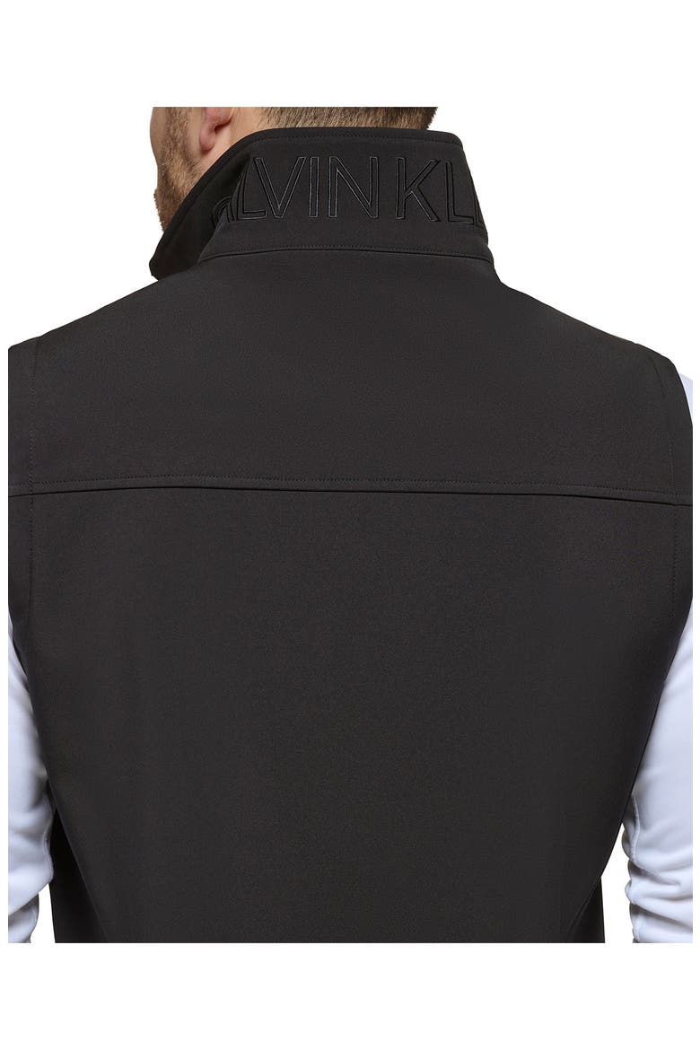 Softshell Fleece Vest, Alternate, color, BLACK