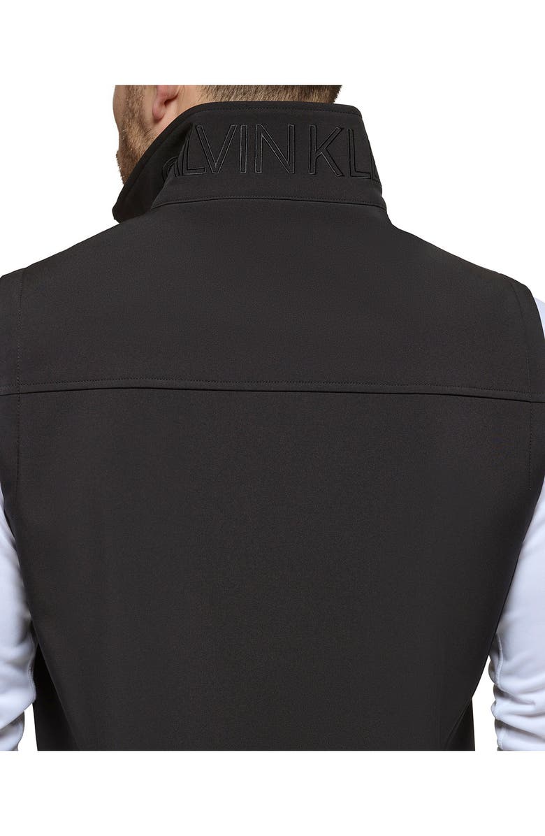 Calvin Klein Softshell Fleece Vest, Alternate, color,
