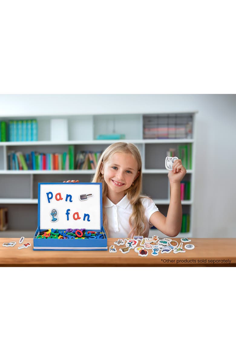 Junior Learning Rainbow Cvc Objects Magnetic Foam Set, Alternate, color, Multicolored