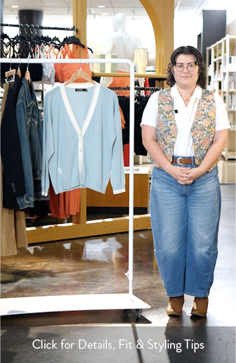 Tipped Cardigan, sales video thumbnail