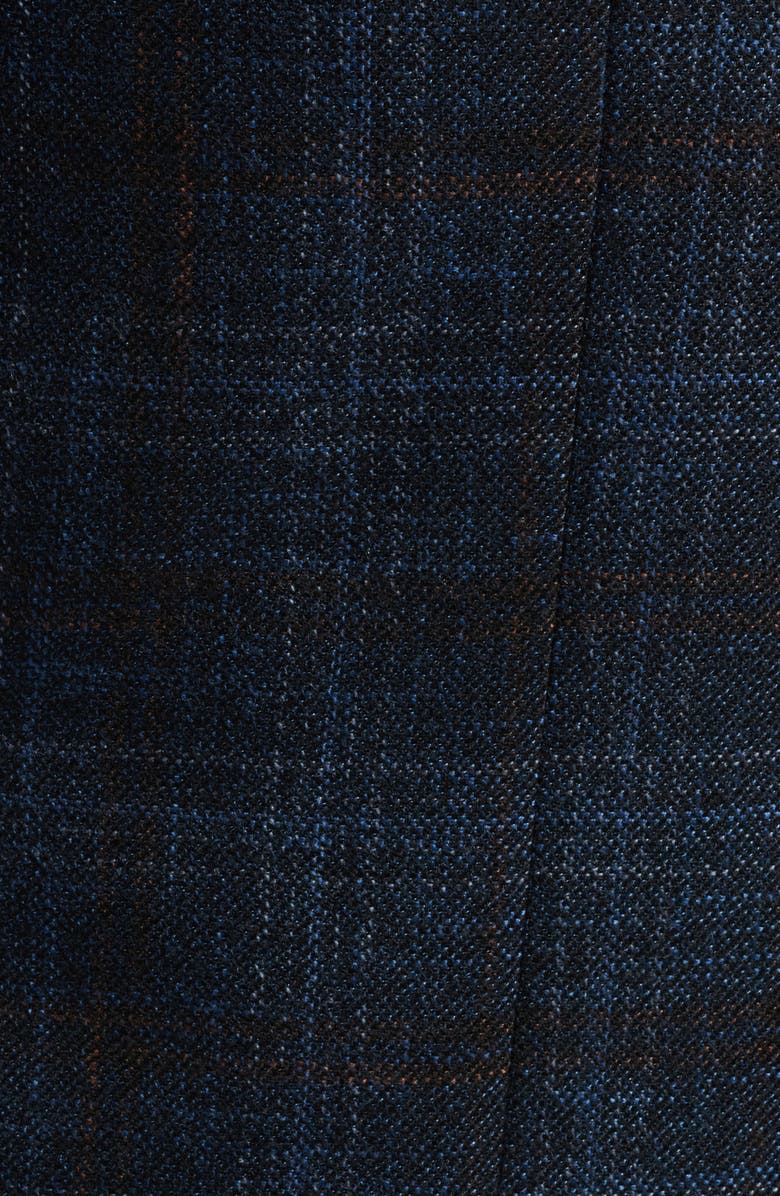 Jack Victor Midland Deco Plaid Wool Blend Sport Coat, Alternate, color, 