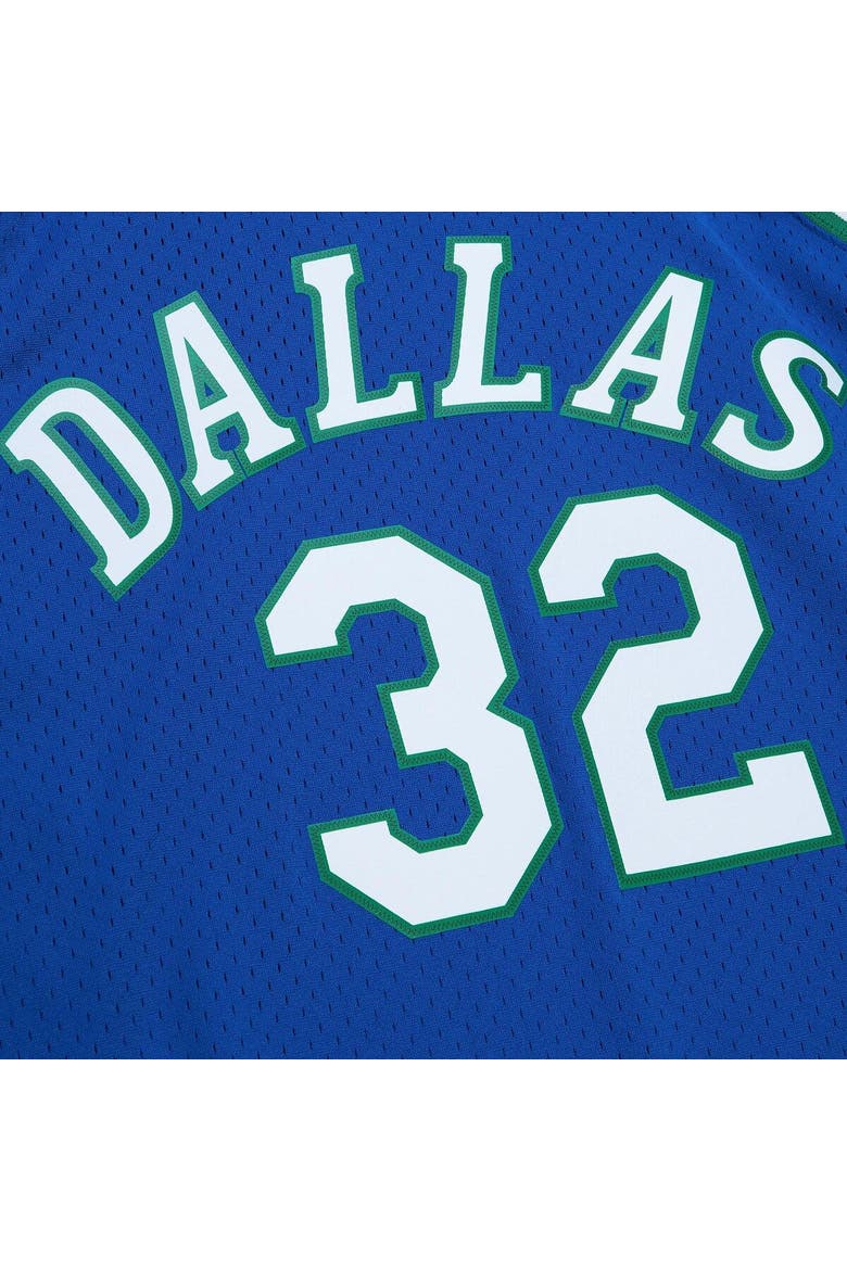 Men's Mitchell & Ness Jamal Mashburn Blue Dallas Mavericks 2001/02 Hardwood Classics Swingman Jersey, Alternate, color, Royal