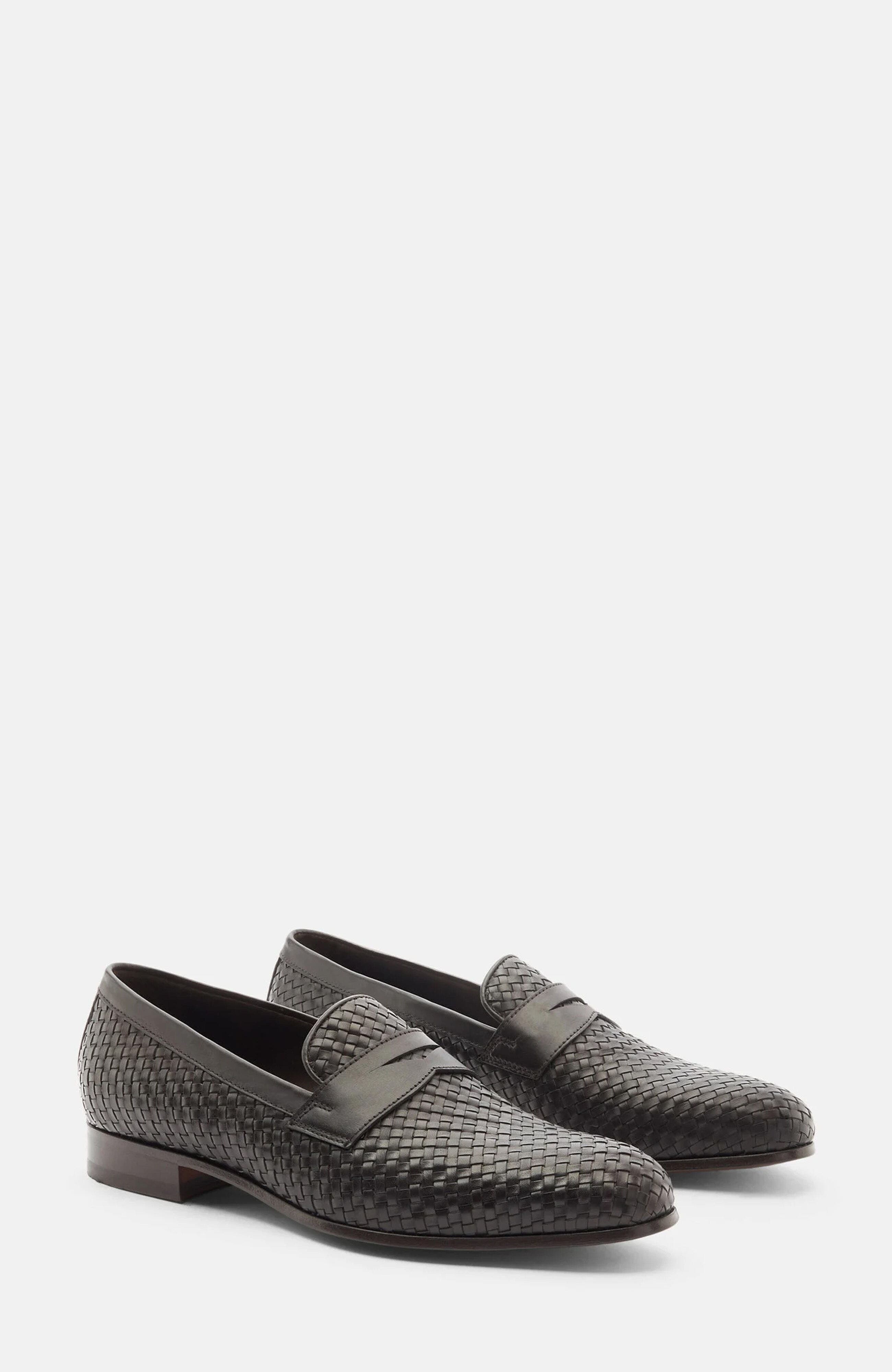 Andrea Loafers, Main, color, Brown - Calf