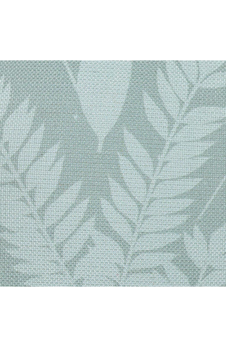 Foreside Home and Garden Sun Print Blue Decorative Indoor/Outdoor Accent Throw Pillow, 18" x 18", Alternate, color, Blue