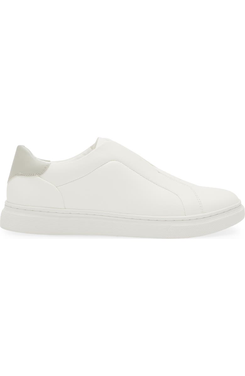 NORDSTROM RACK Wyatt Slip-On Sneaker, Alternate, color, White- Grey