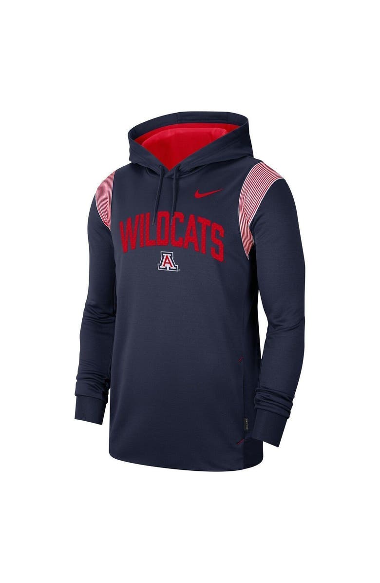 Nike Men's Nike Navy Arizona Wildcats 2022 Game Day Sideline Performance Pullover Hoodie, Alternate, color, 