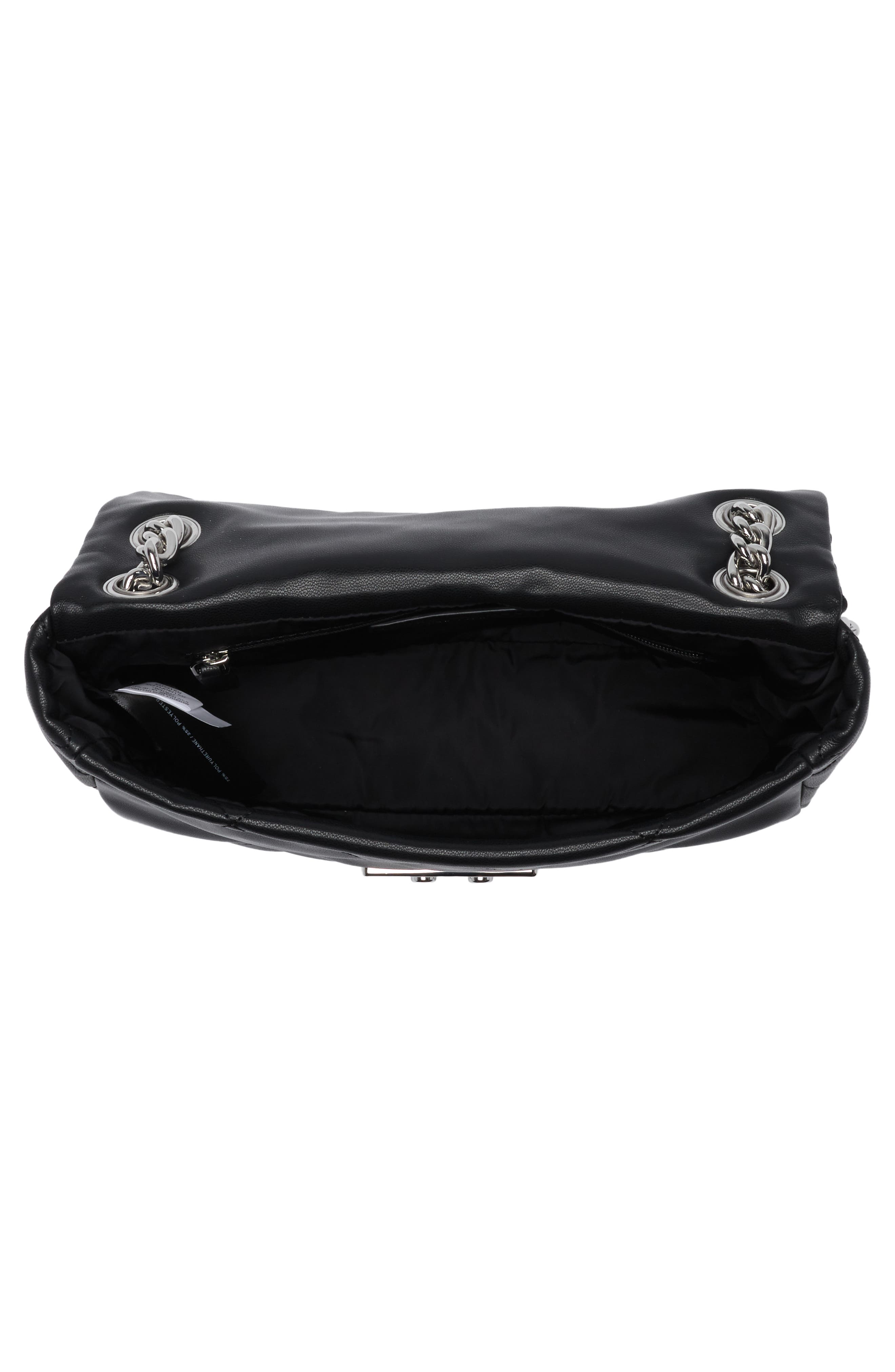 Marc Jacobs Quilted Faux Leather Shoulder Bag, Alternate, color, 