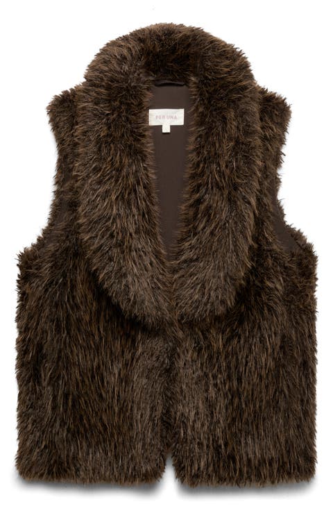 Faux Fur Vest