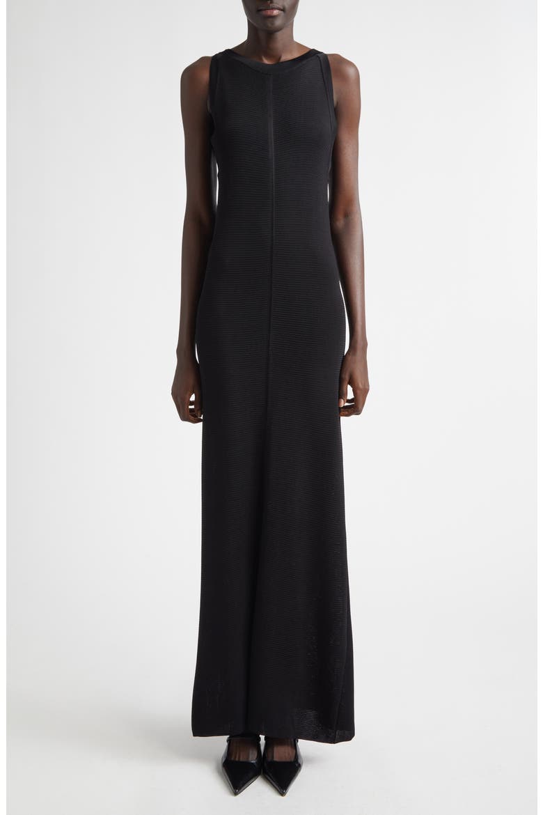 Pablo Sleeveless Maxi Dress, Main, color, BLACK