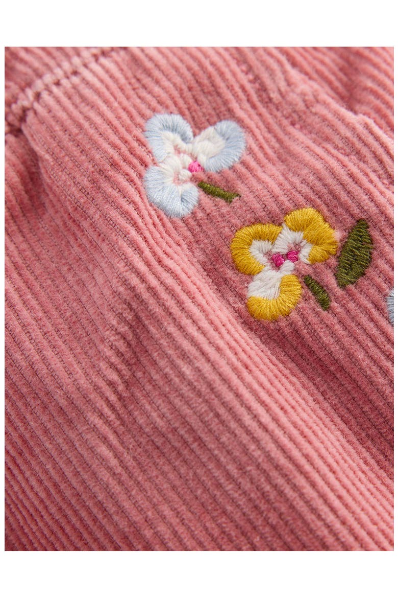 Embroidered Cotton Corduroy Pants, Alternate, color, PINK