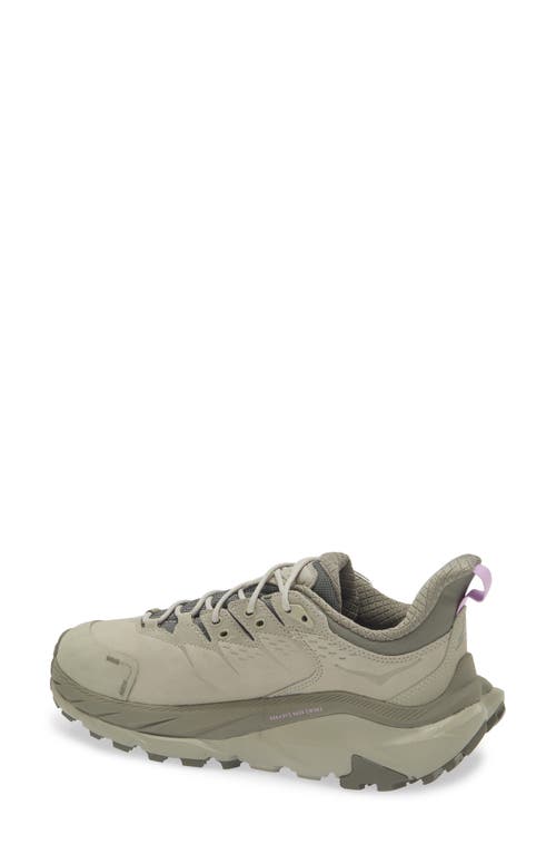 Hoka Kaha 2 Gtx Gore-tex® Waterproof Trail Running Shoe In Slate/barley