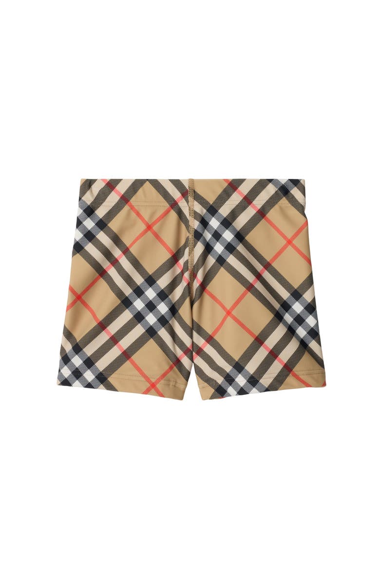 Burberry Check Swim Shorts, Main, color, 