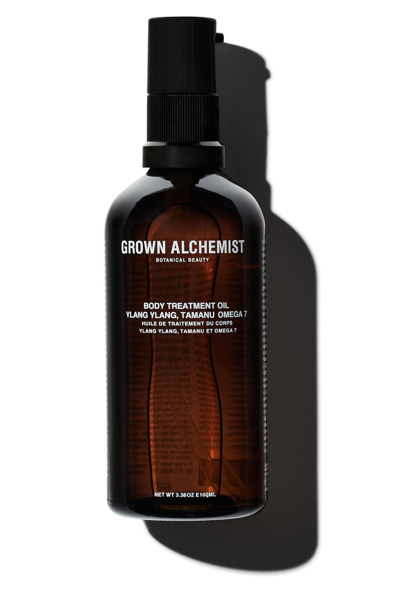 Nourishing Body Treatment Oil with Ylang Ylang, Tamanu & Omega 7, Main, color, NO COLOR